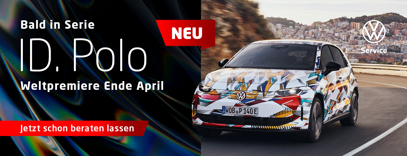 HEADER DESKTOP VW ID. Polo Countdown